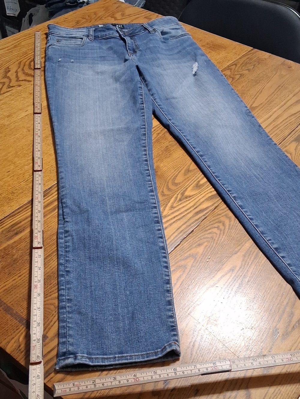 KUT FROM THE KLOTH Jeans Womens 4 BLUE CATHERINE BOYFRIEND Preowned Used Denim